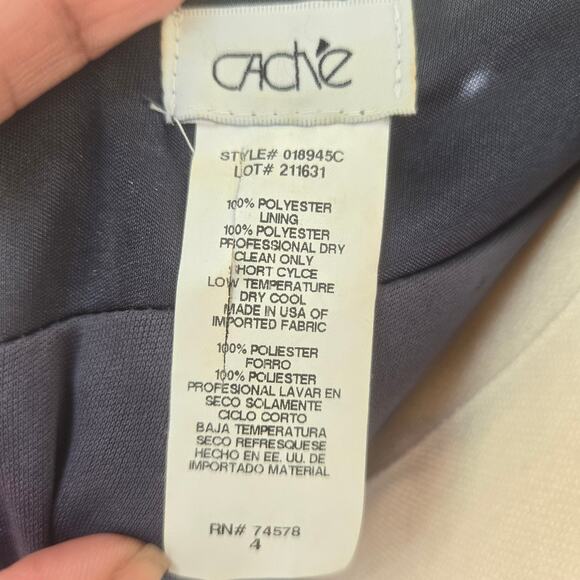 Caché Vtg Y2K Fairy Grunge Rhinestone Babydoll Cross Back Maxi Dress 4 Dark Gray - Picture 8 of 10